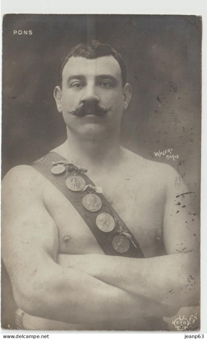 PONS  Lutteur - Wrestling