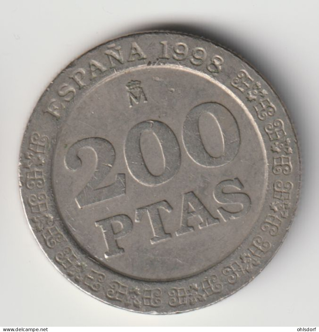 ESPANA 1998: 200 Pesetas, KM 992 - 200 Pesetas