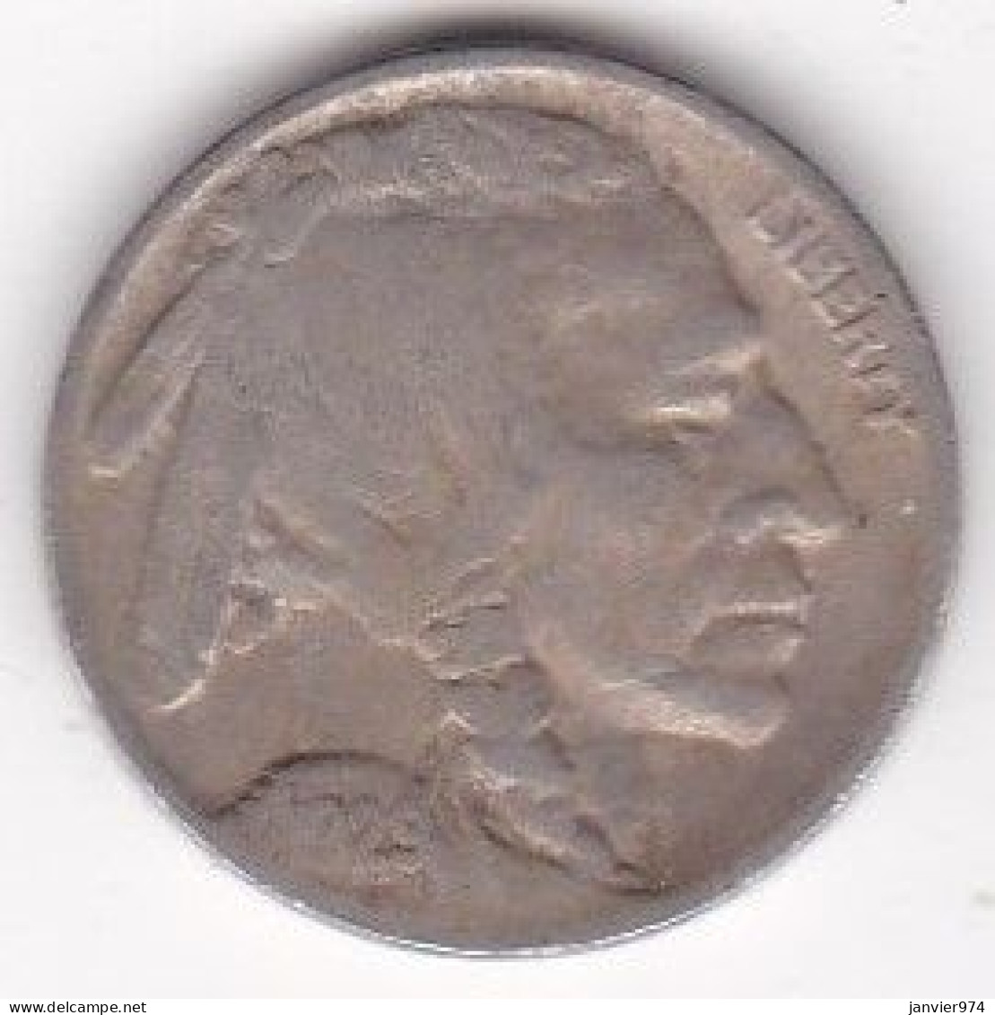 Etats Unis, Five Cents 1929 , Buffalo, En Cupronickel, KM# 134 - 1913-1938: Buffalo