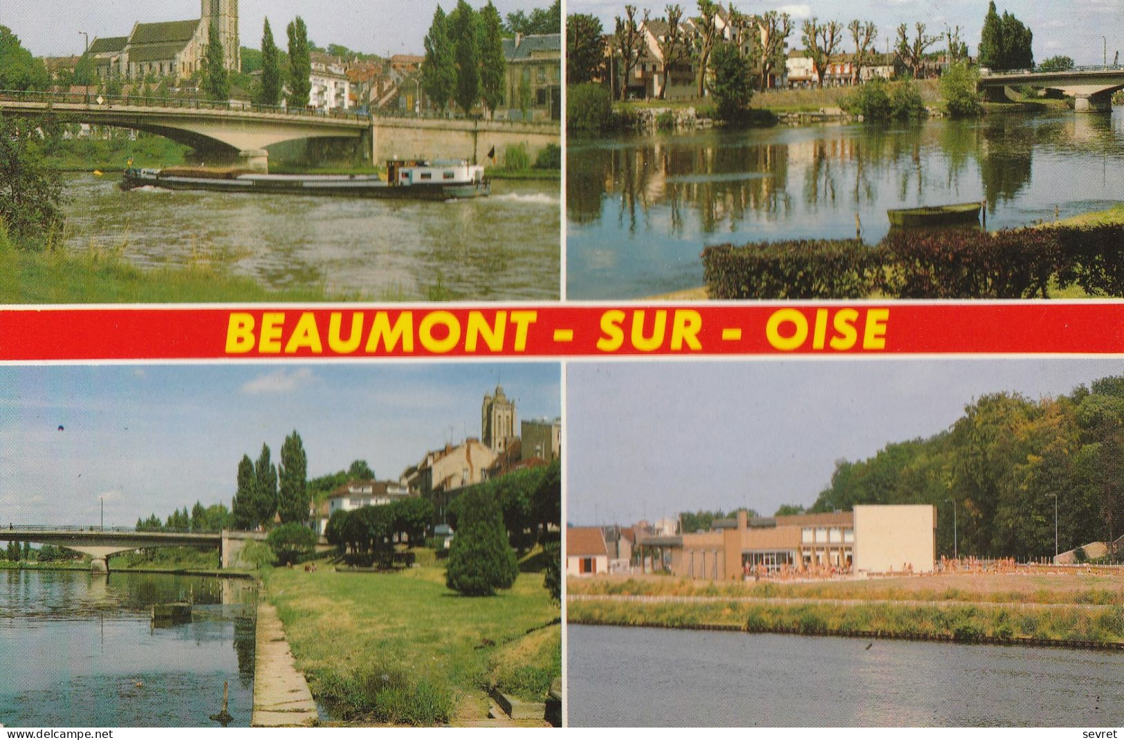 CPM . BEAUMONT SUR OISE. - Les Bords De L'Oise - Beaumont Sur Oise