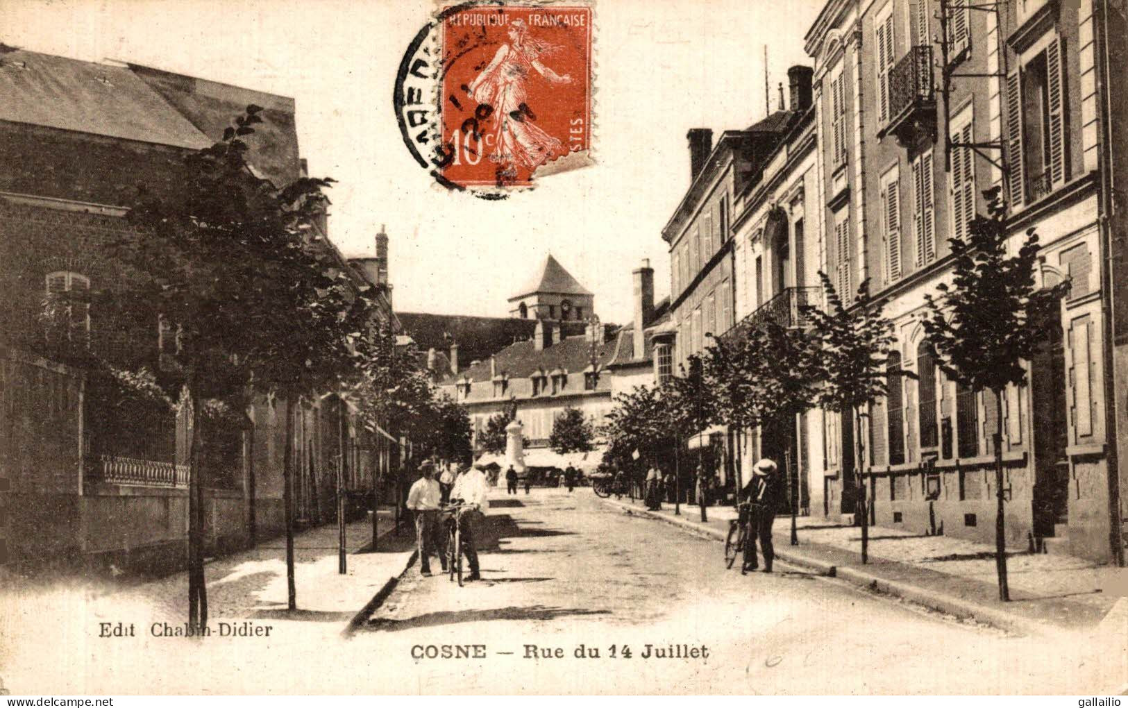 COSNE RUE DU 14 JUILLET - Cosne Cours Sur Loire