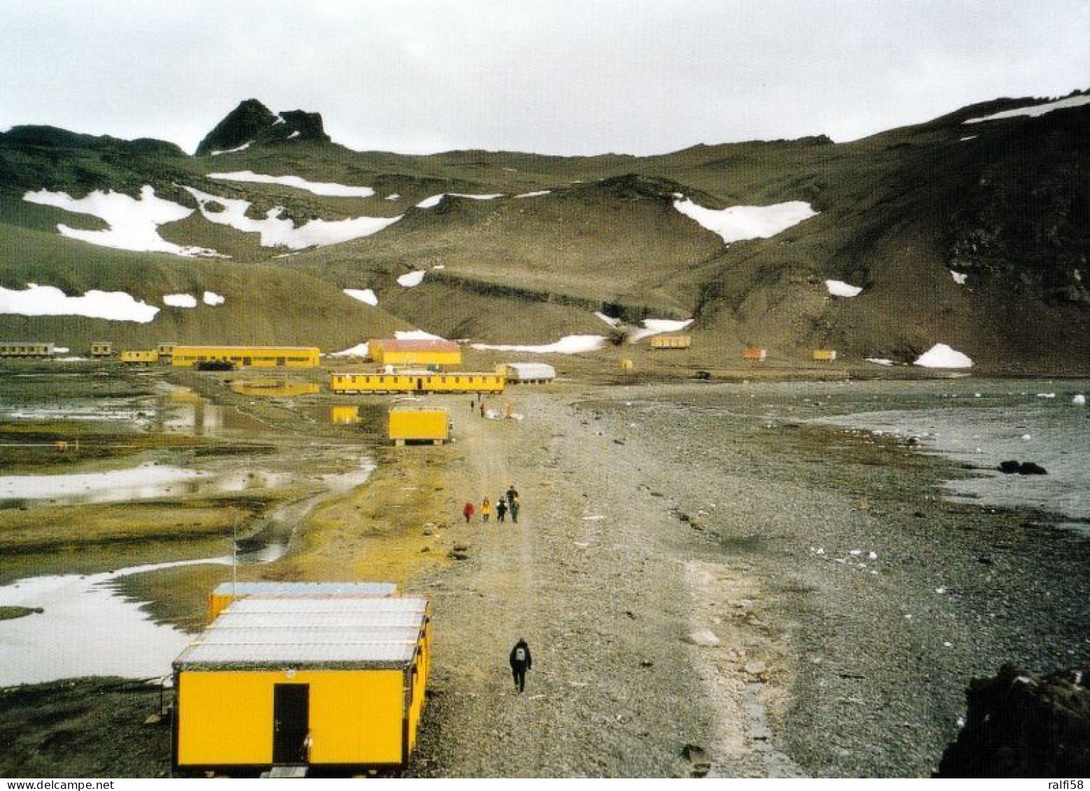 2 AK Antarctica /Antarktis * Die Polnische Arctowski-Station Auf Der Insel King George - Zu Den South Shetland Islands * - Altri & Non Classificati