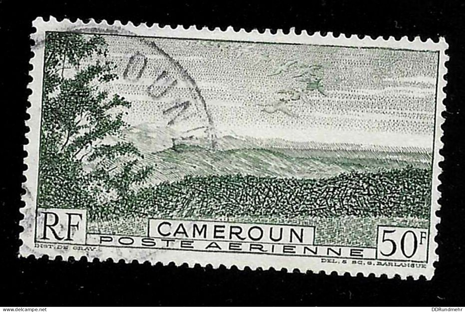 1947 Mountains Michel CM 296 Stamp Number CM C26 Yvert Et Tellier CM PA38 Stanley Gibbons CM 251 Used - Oblitérés