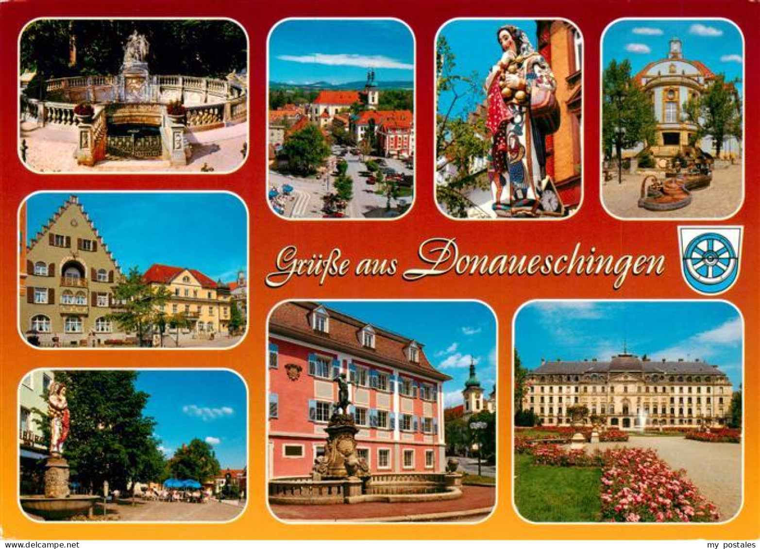 73927484 Donaueschingen Stadtmotive Schloss Brunnen Donauquelle - Donaueschingen