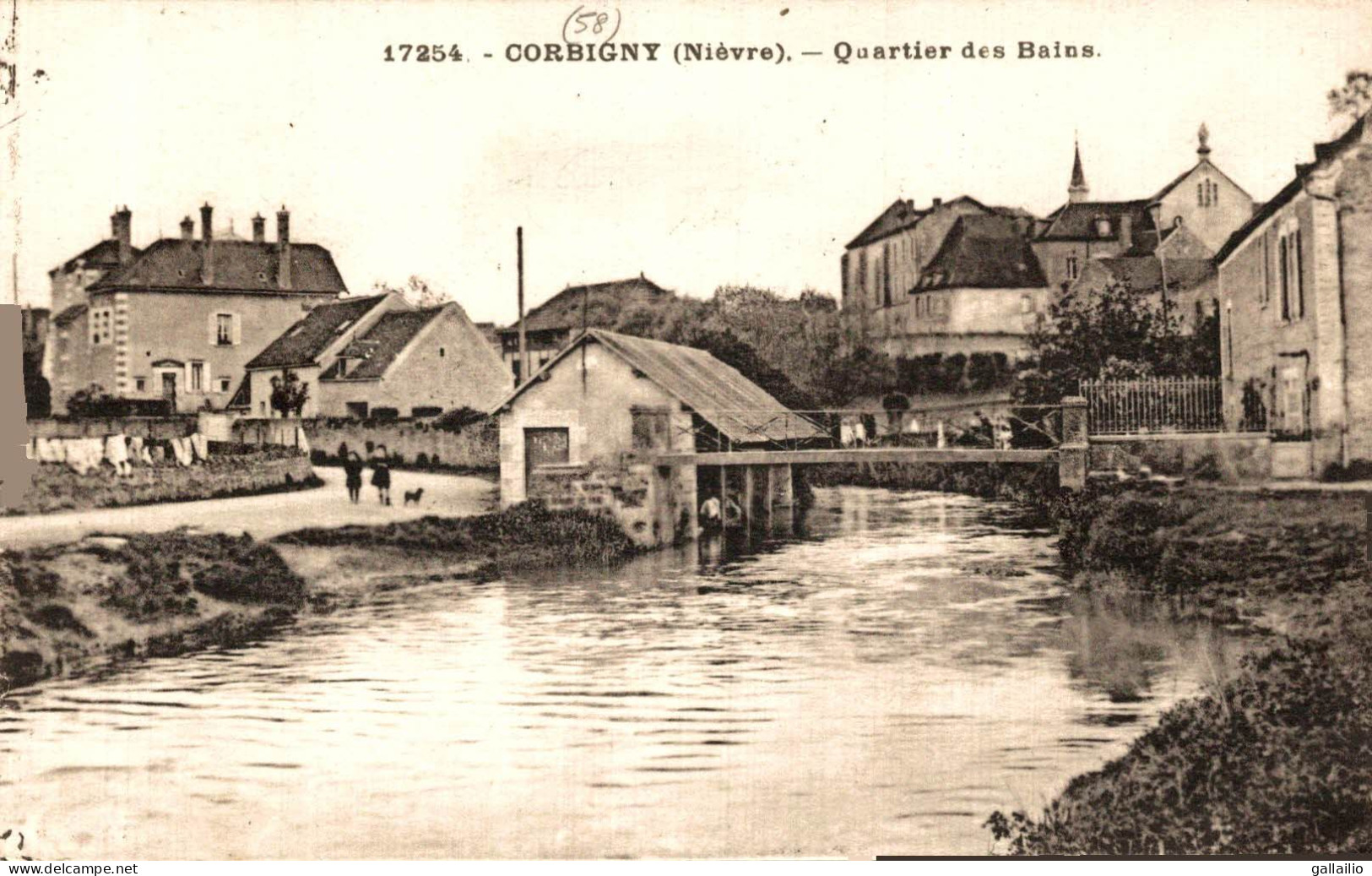 CORBIGNY QUARTIER DES BAINS - Corbigny