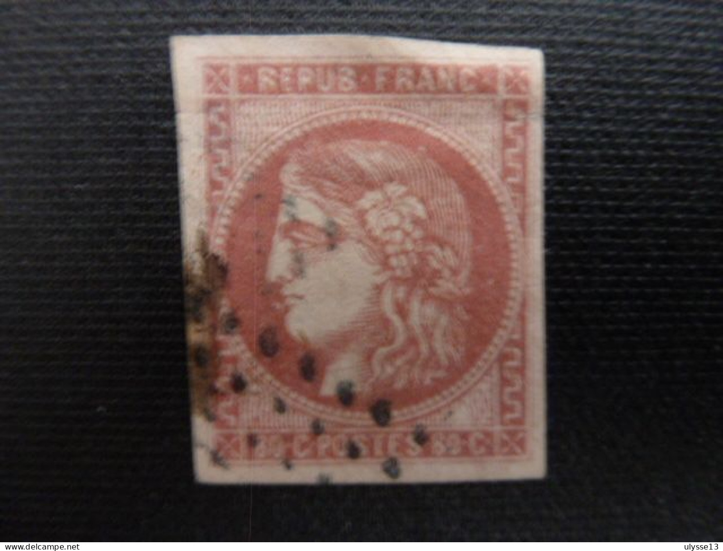 Emission De Bordeaux N° 49 - 80c. Rose - 15% De La Cote - 1870 Uitgave Van Bordeaux