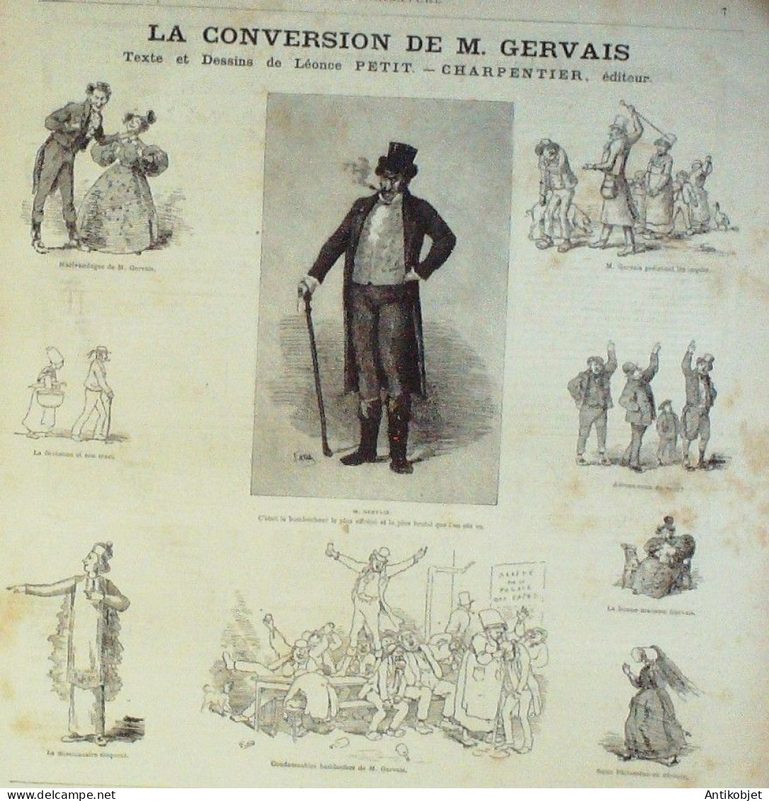 La Caricature 1880 N°  50 Michel Strogoff Au Chatelet Robida Petit Gino - Revues Anciennes - Avant 1900