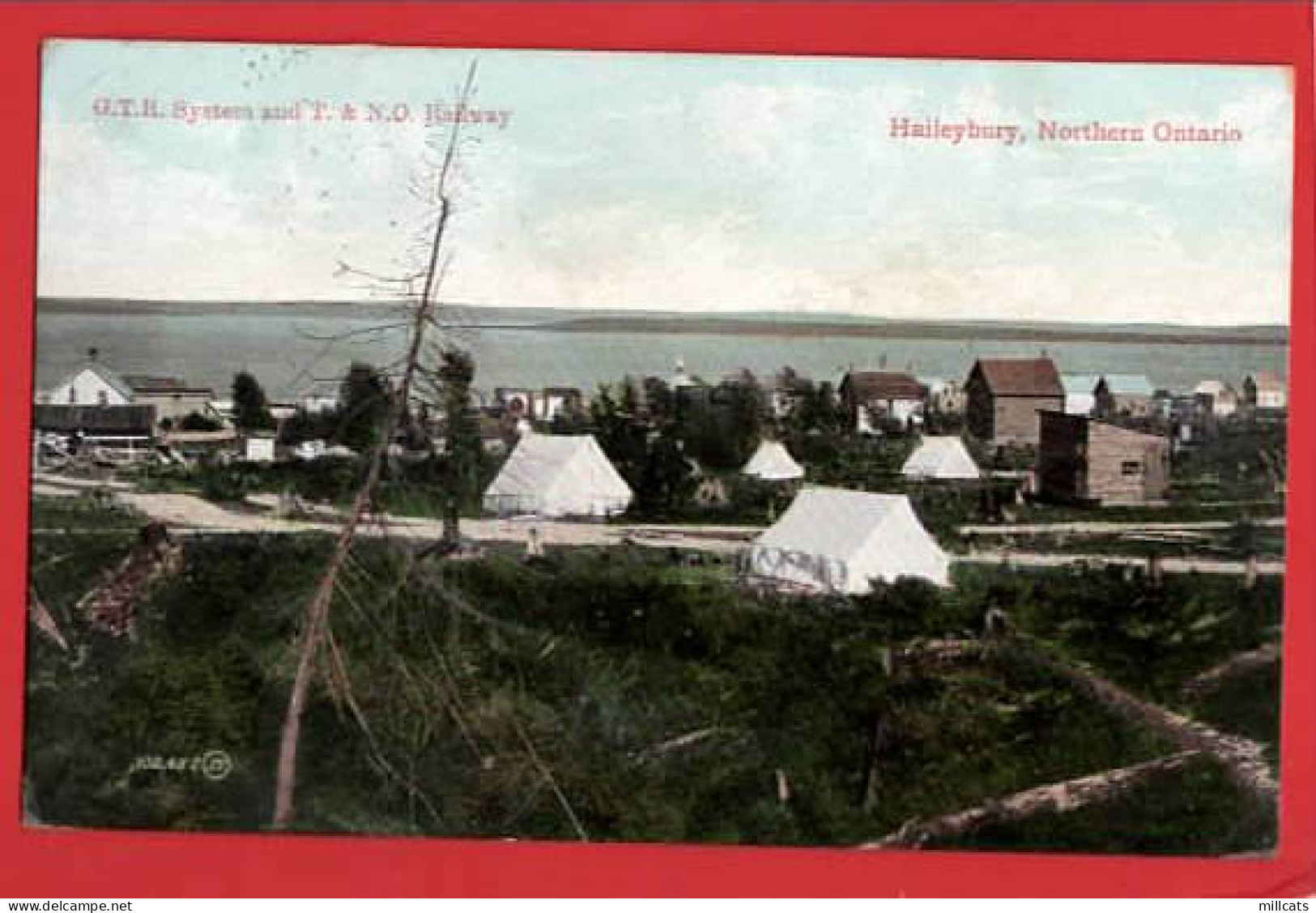 CANADA   ONT   HAILEYBURY   GTR SYSTEM + T+N O RAILWAY Pu 1907 - Sonstige & Ohne Zuordnung