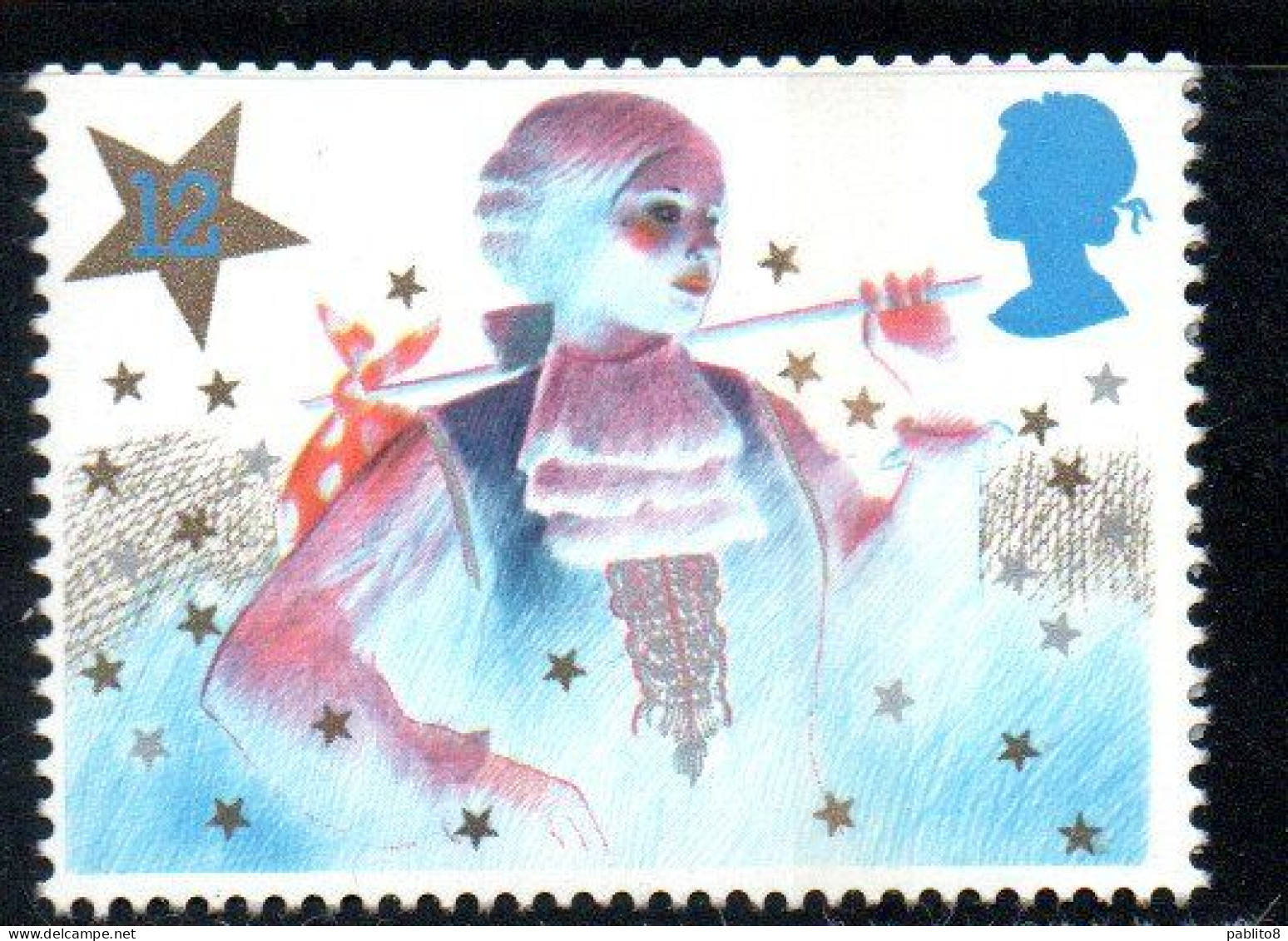 GREAT BRITAIN GRAN BRETAGNA 1985 CHRISTMAS NATALE NOEL WEIHNACHTEN NAVIDAD NATAL 12p MNH - Unused Stamps