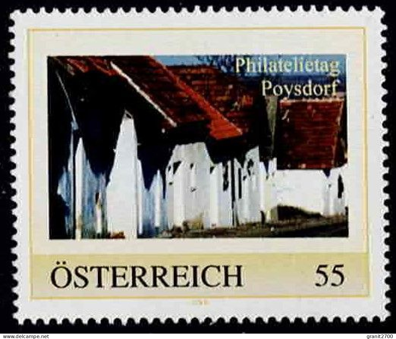 PM  Philatelietag Poysdorf  Ex Bogen Nr.  8025518  Vom 12.1.2010  Postfrisch - Personalisierte Briefmarken