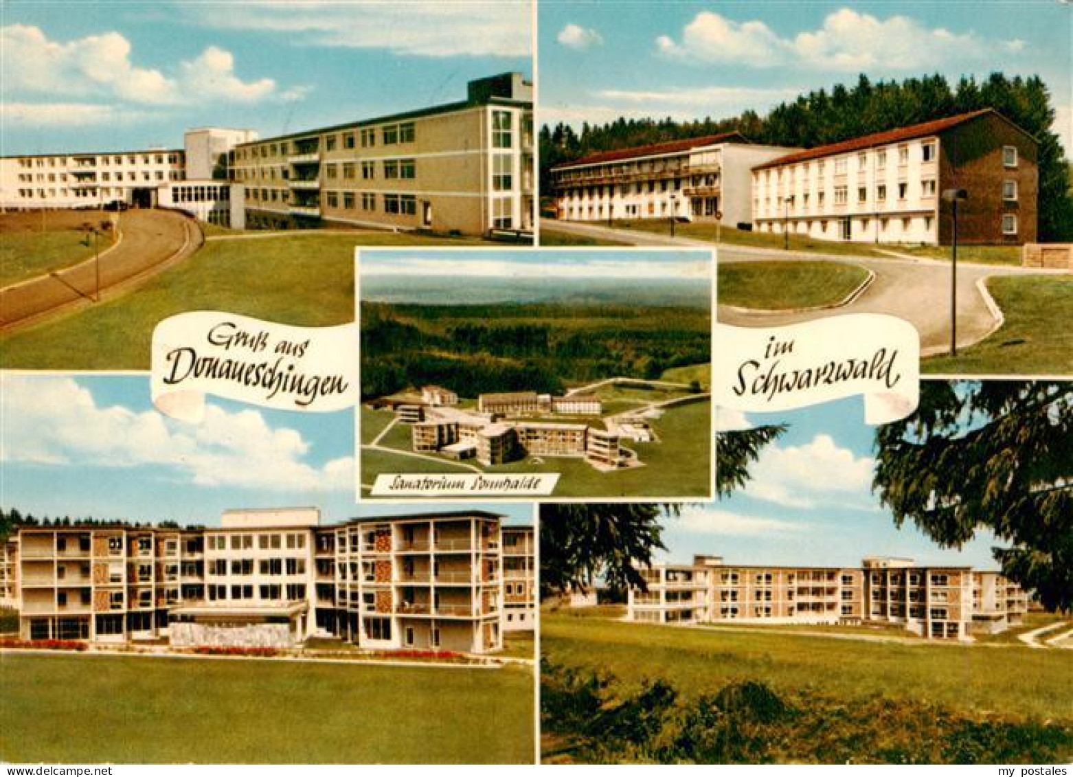 73927394 Donaueschingen Sanatorium Sonnhalde Luftbild - Donaueschingen