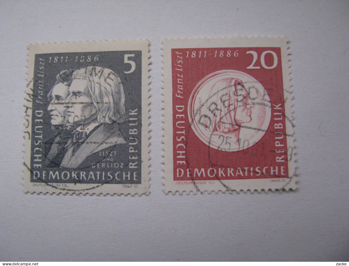 DDR  857 , 859  O - Used Stamps