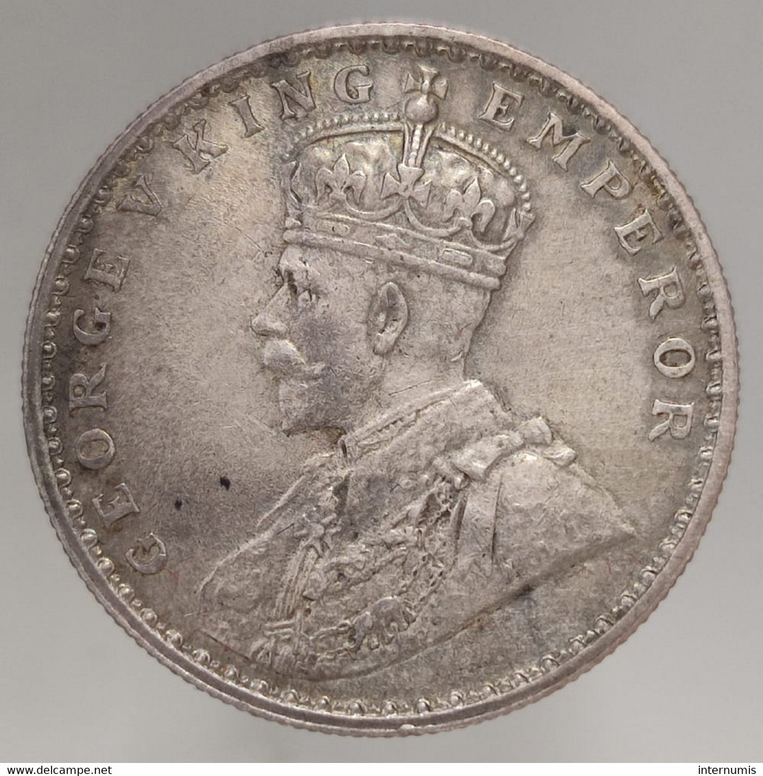 Inde / India, George V, 1 Rupee, 1915, Calcutta, Argent (Silver), SPL (UNC), KM#524 - India