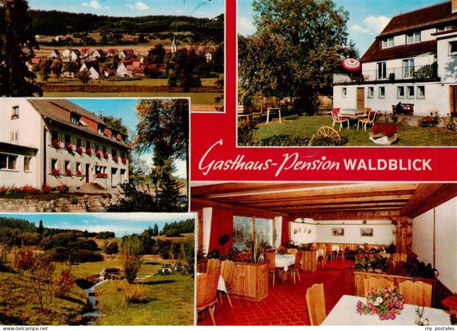 73927343 Aufen Panorama Gasthaus Pension Waldblick Gaststube - Donaueschingen