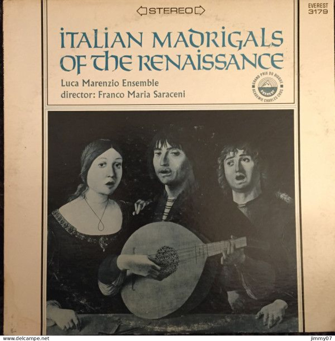 Luca Marenzio Ensemble - Italian Madrigals Of The Renaissance (LP) - Klassik