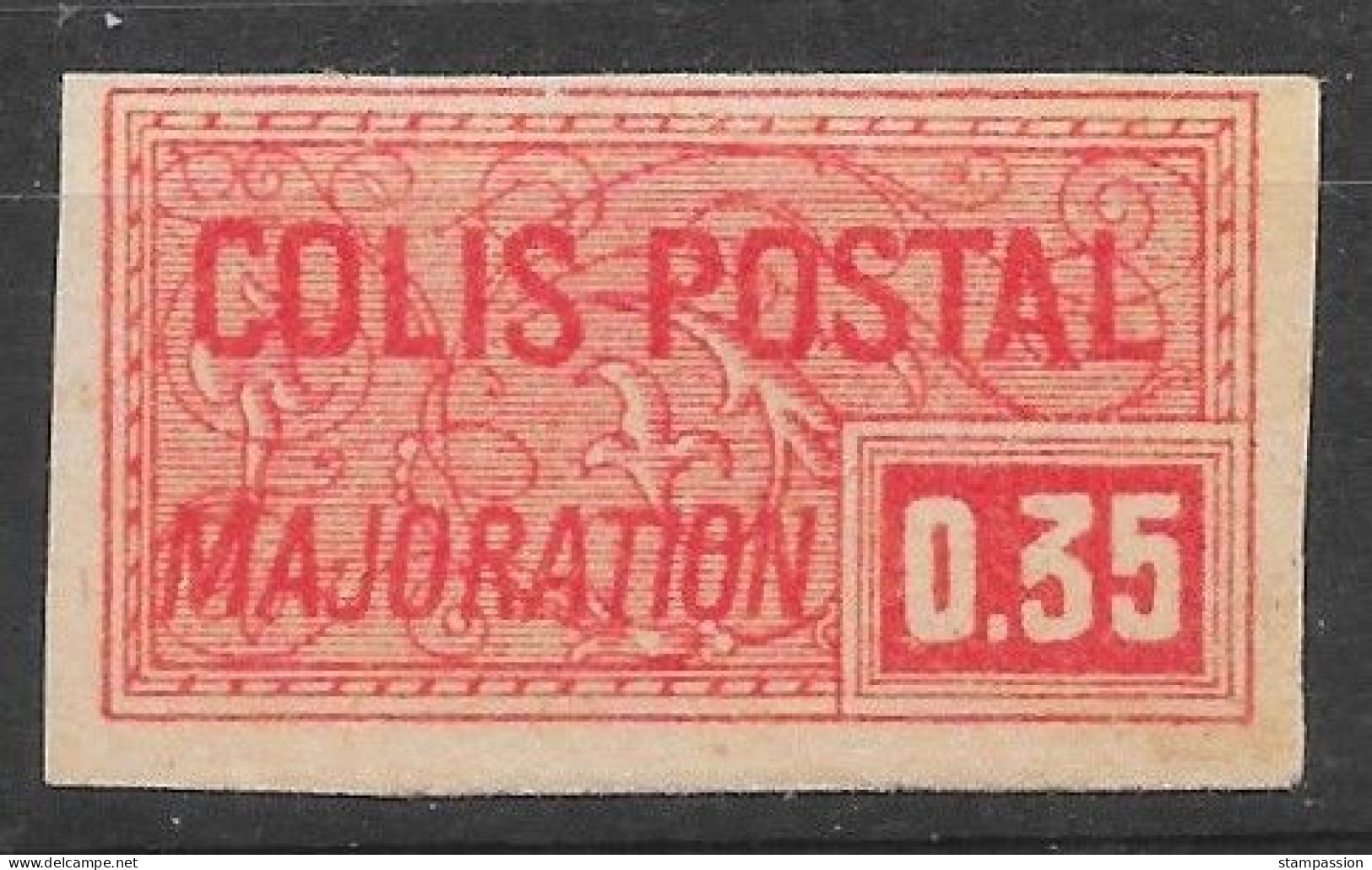 FRANCE 1918 - Colis Postaux  CP 20  Neuf * Sana Gomme, Non Dentelé- - Mint/Hinged