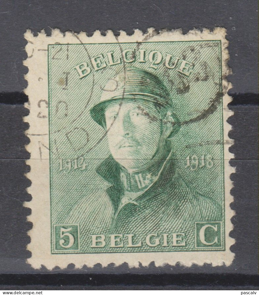 COB 167 Oblitération Facteur - 1919-1920 Behelmter König