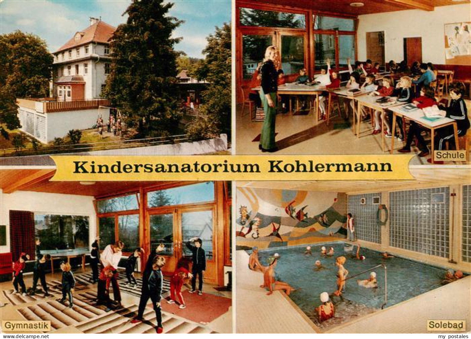 73927335 Bad_Duerrheim Kindersanatorium Kohlermann Schule Gymnastik Solebad - Bad Duerrheim