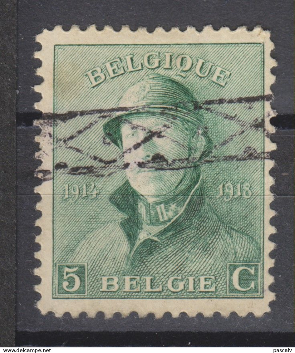 COB 167 Oblitération Roulette - 1919-1920 Albert Met Helm