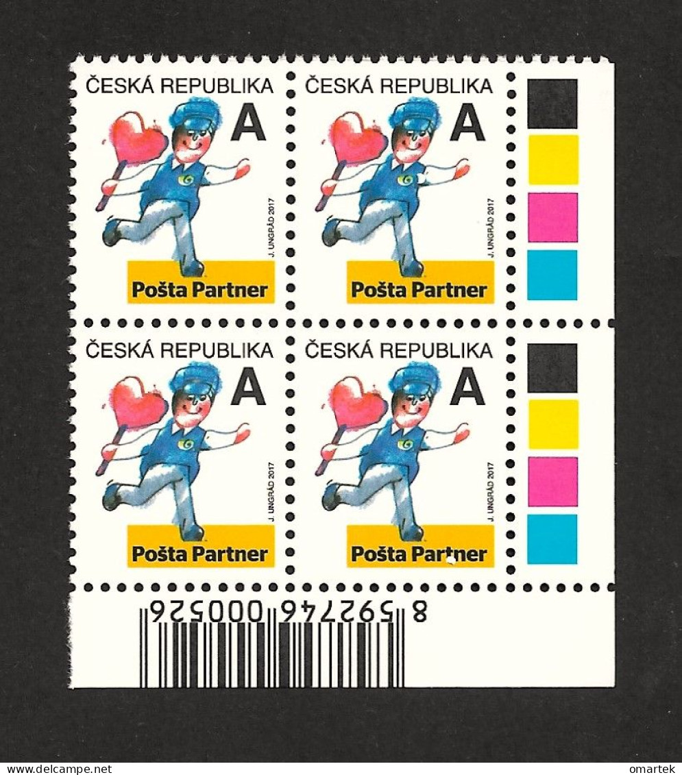 Czech Republic 2017 MNH ** Mi 941 Partner Post Office. Tschechische Republik - Ungebraucht
