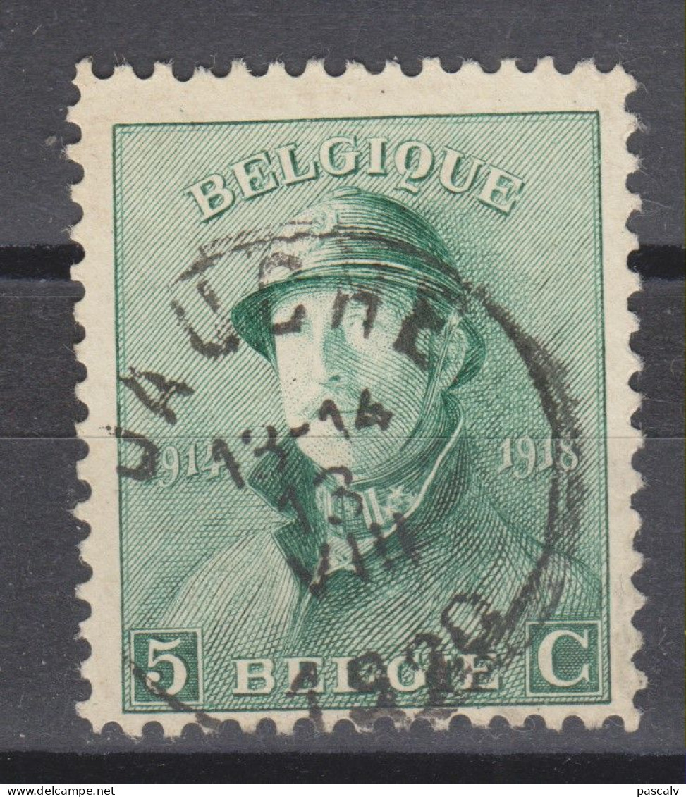 COB 167 Oblitération Centrale JAUCHE - 1919-1920  Cascos De Trinchera