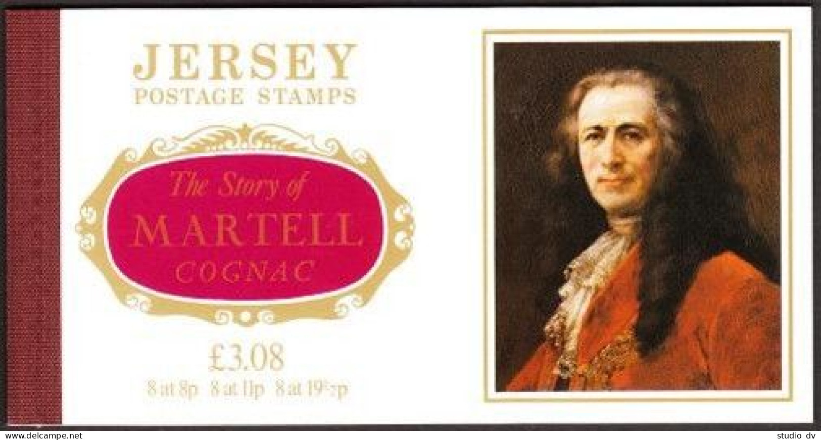 Jersey 289-294 Booklet. Michel 282-287 MH. Links With France, 1982. Kings. - Jersey