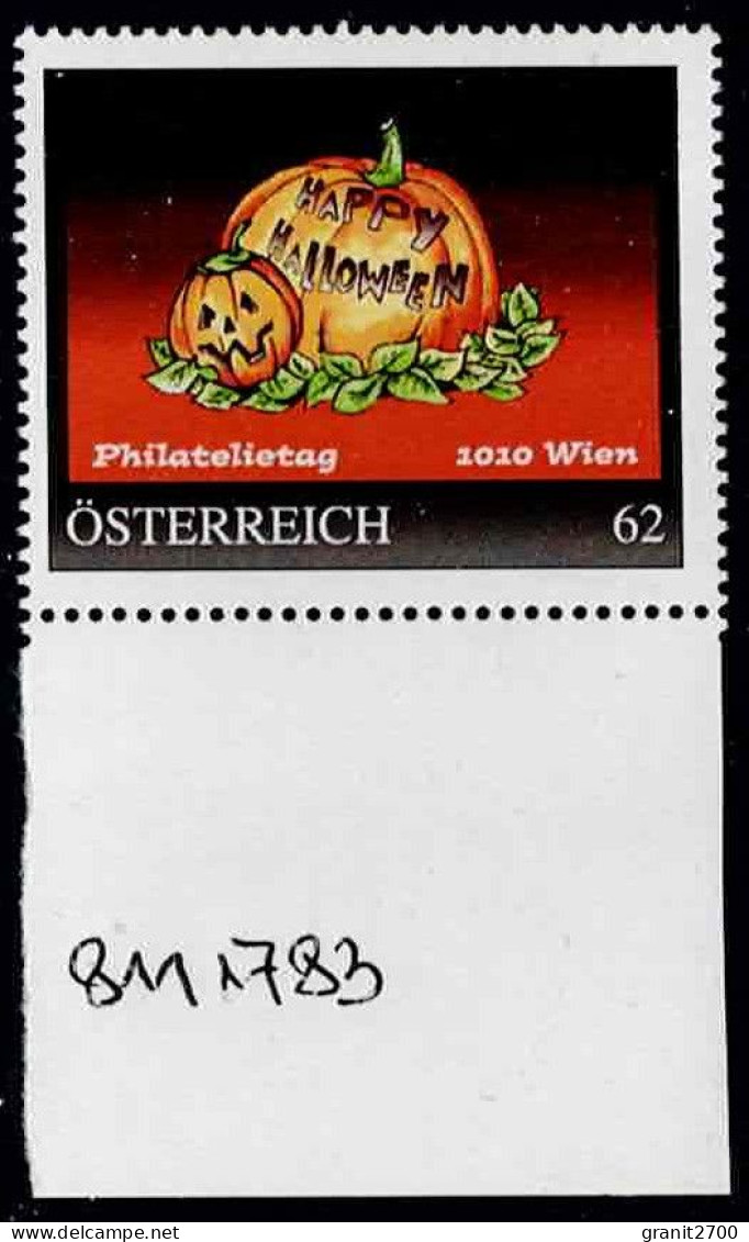 PM  Philatelietag 1010 Wien - Happy Halloween Ex Bogen Nr.  8111783 Vom 29.10.2014  Postfrisch - Personnalized Stamps