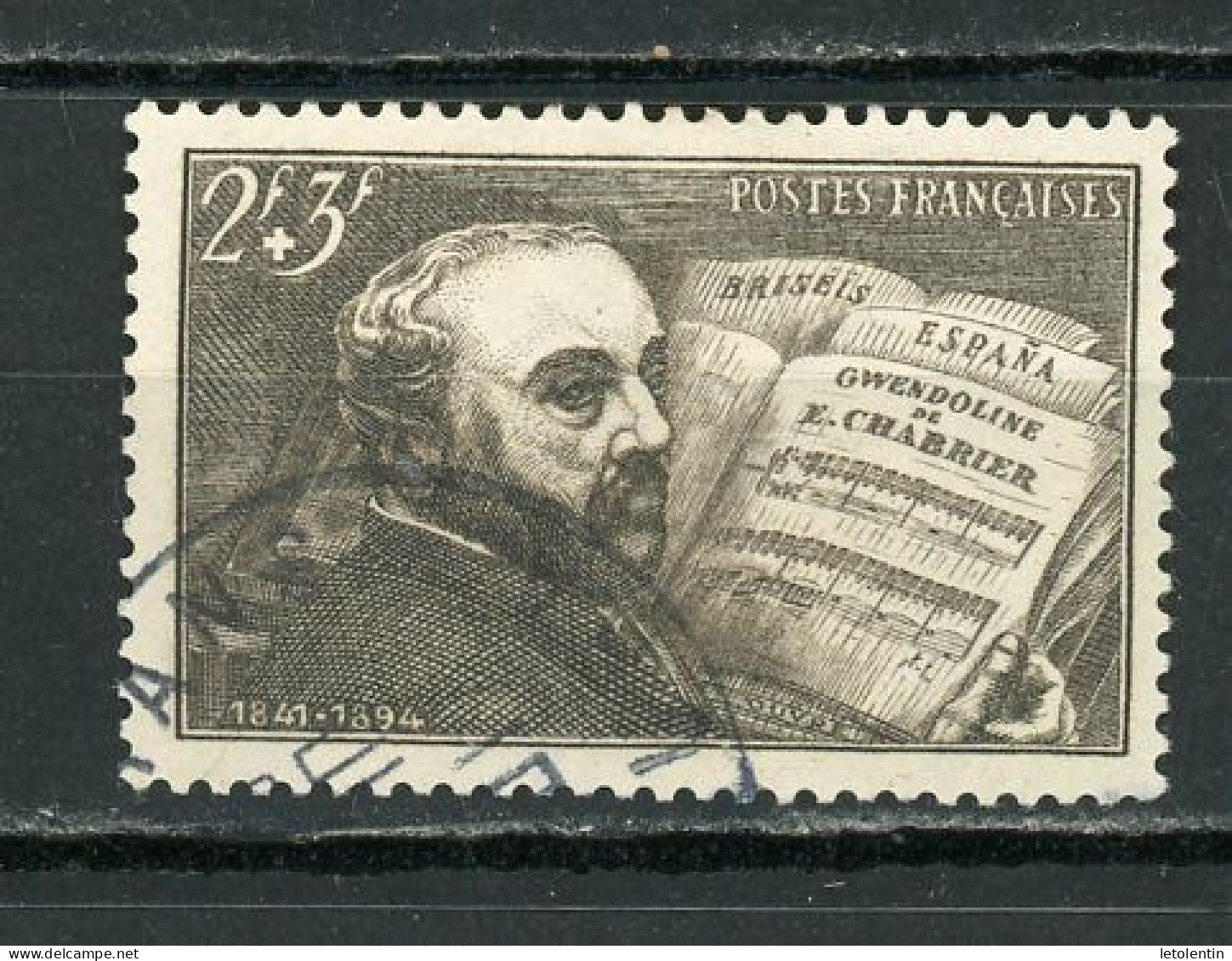 FRANCE -  E. CHABRIER - N° Yvert 542 Obli. - Used Stamps