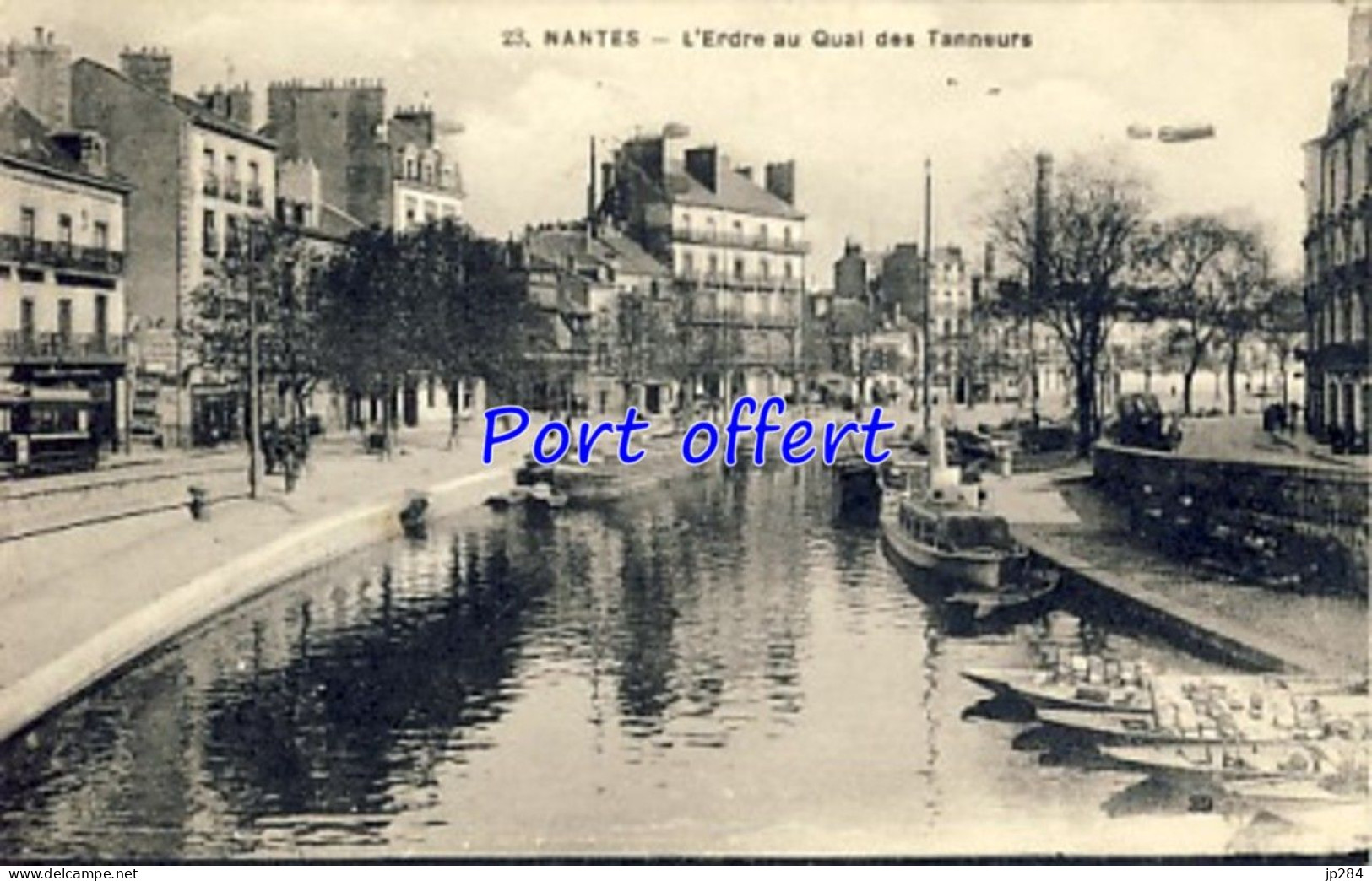 44 - Nantes - L'Erdre Au Quai Des Tanneurs - Nantes