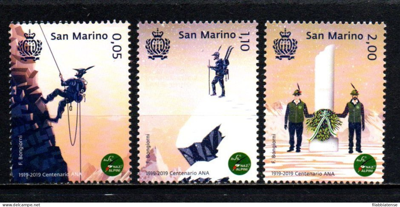 2019 - 2617/19 Centenario Alpini   ++++++++ - Nuovi