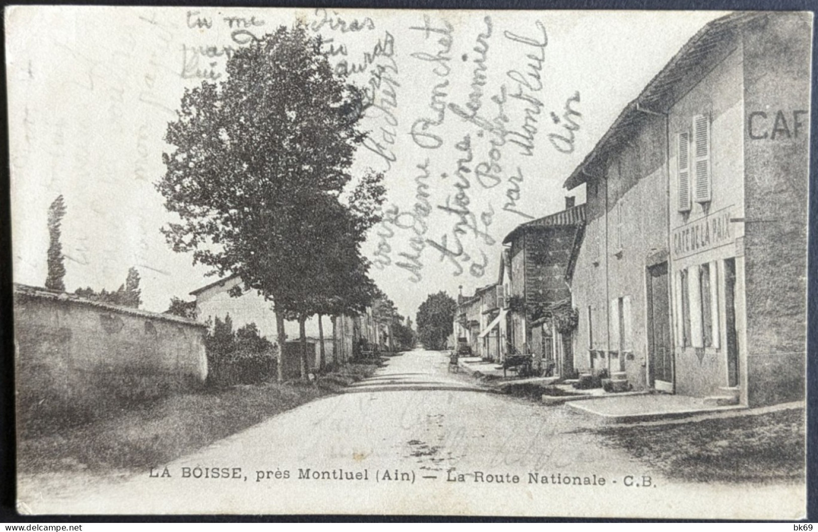 La Boisse La Route Nationnale Café De La Paix, Près De Montluel - Ohne Zuordnung