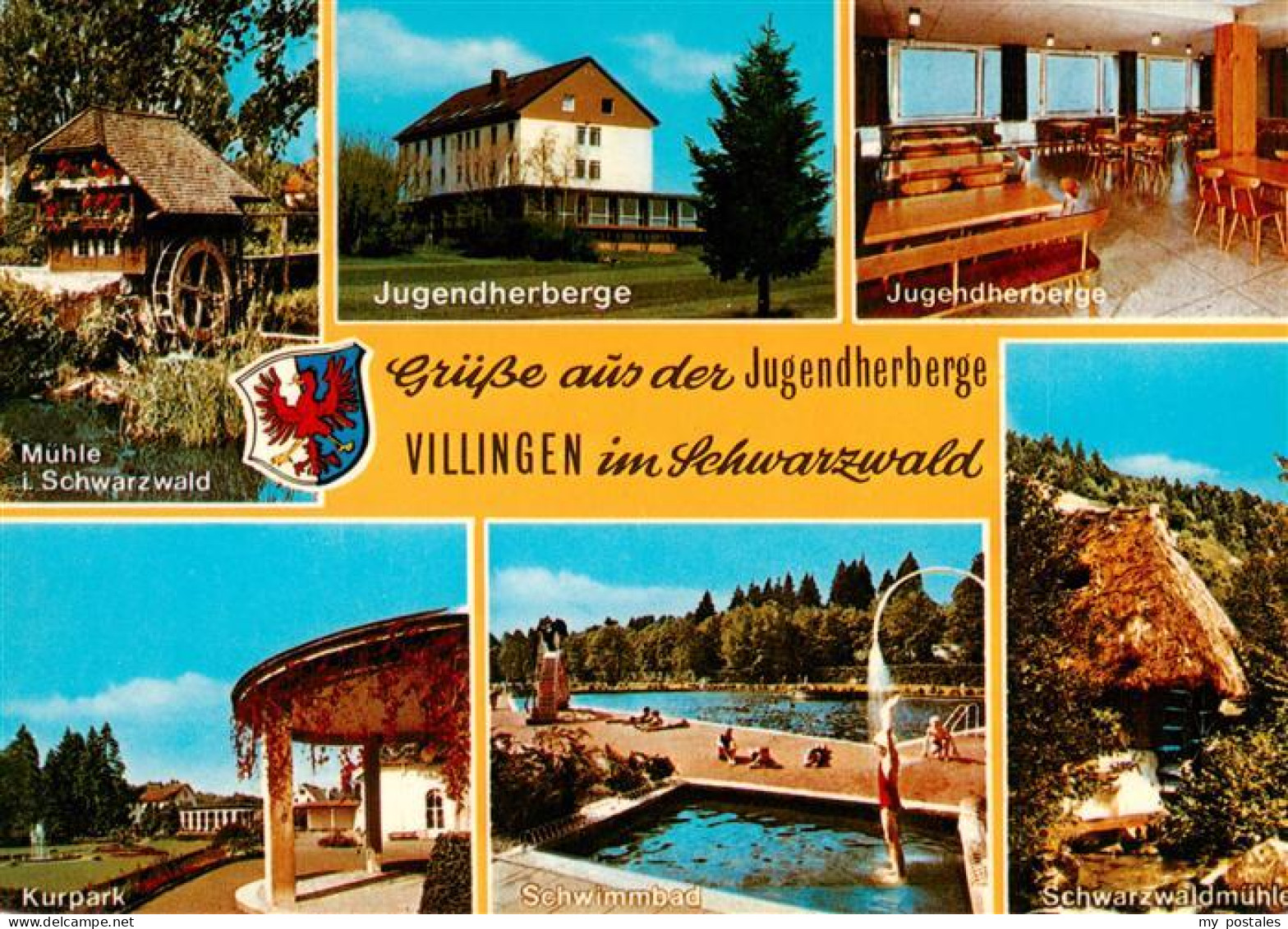 73927195 Villingen_-Schwenningen Muehle Jugendherberge Gastraum Kurpark Schwimmb - Villingen - Schwenningen