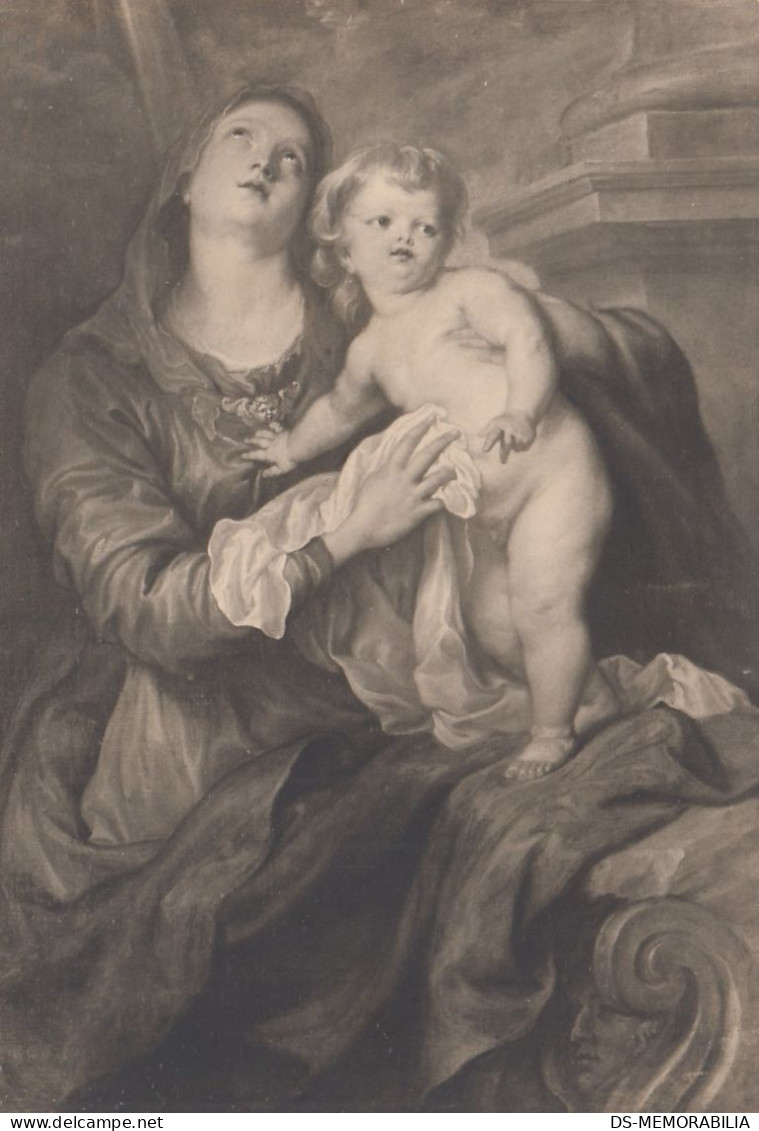 Vaduz - Liechtenstein Galerie , Anton Van Dyck "Maria Mit Dem Kinde" - Liechtenstein