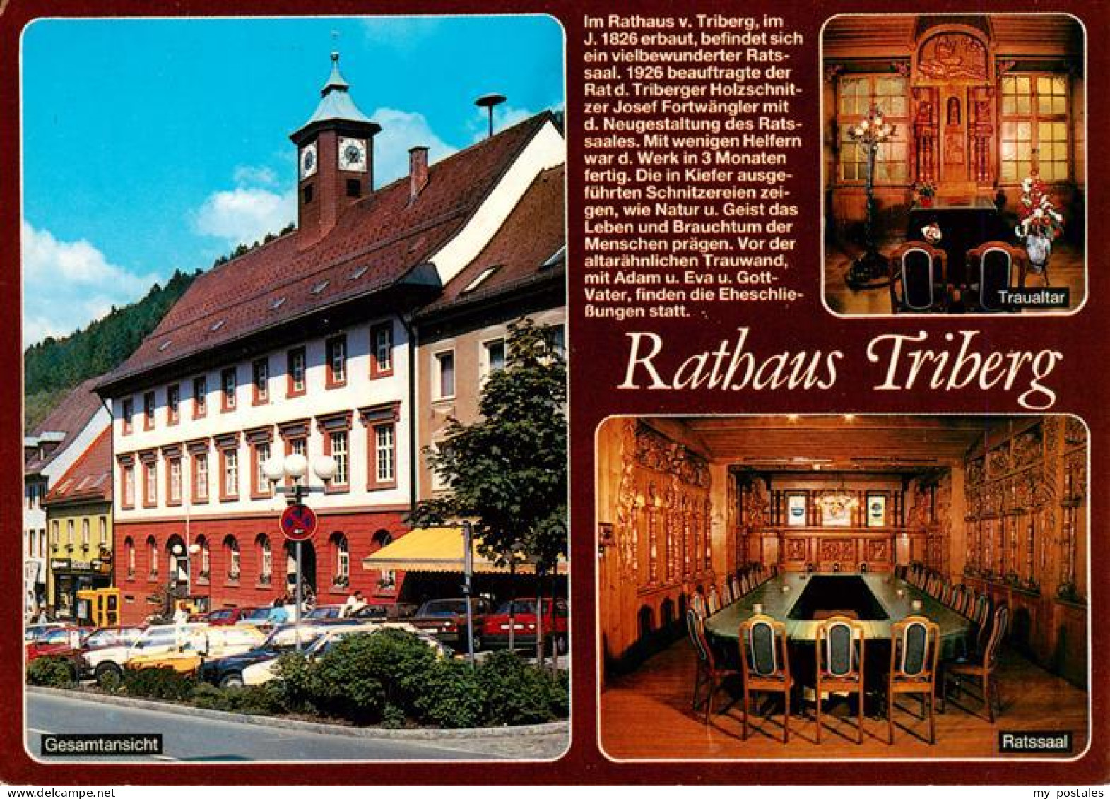 73927097 Triberg Rathaus Ratssaal Traualtar - Triberg