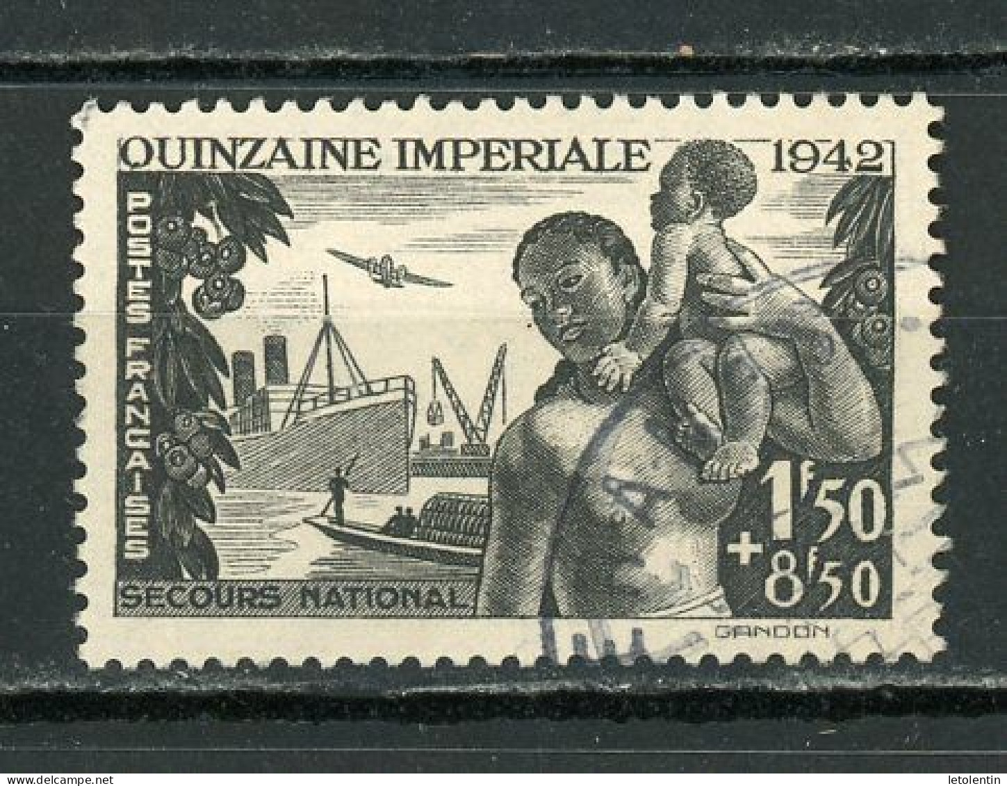 FRANCE - QUINZAINE IMPERIALE - N° Yvert 543 Obli. - Used Stamps