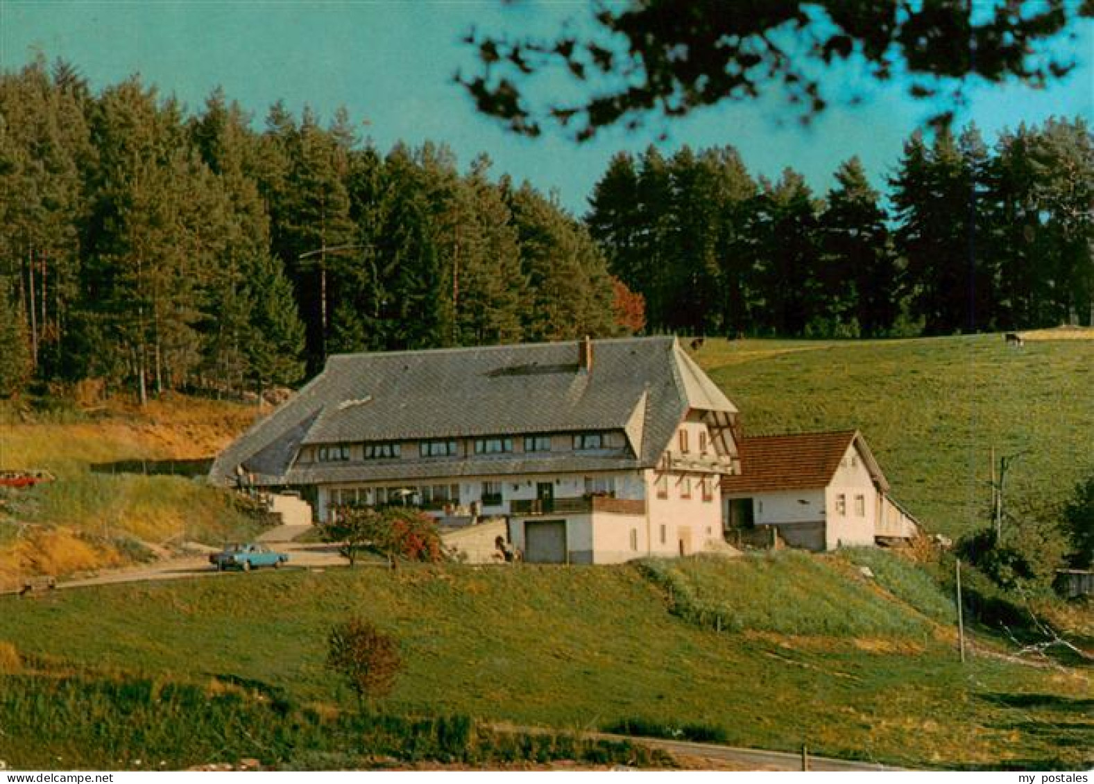 73927089 Gremmelsbach_Triberg Landgasthof Berghof Ausflugsziel - Triberg