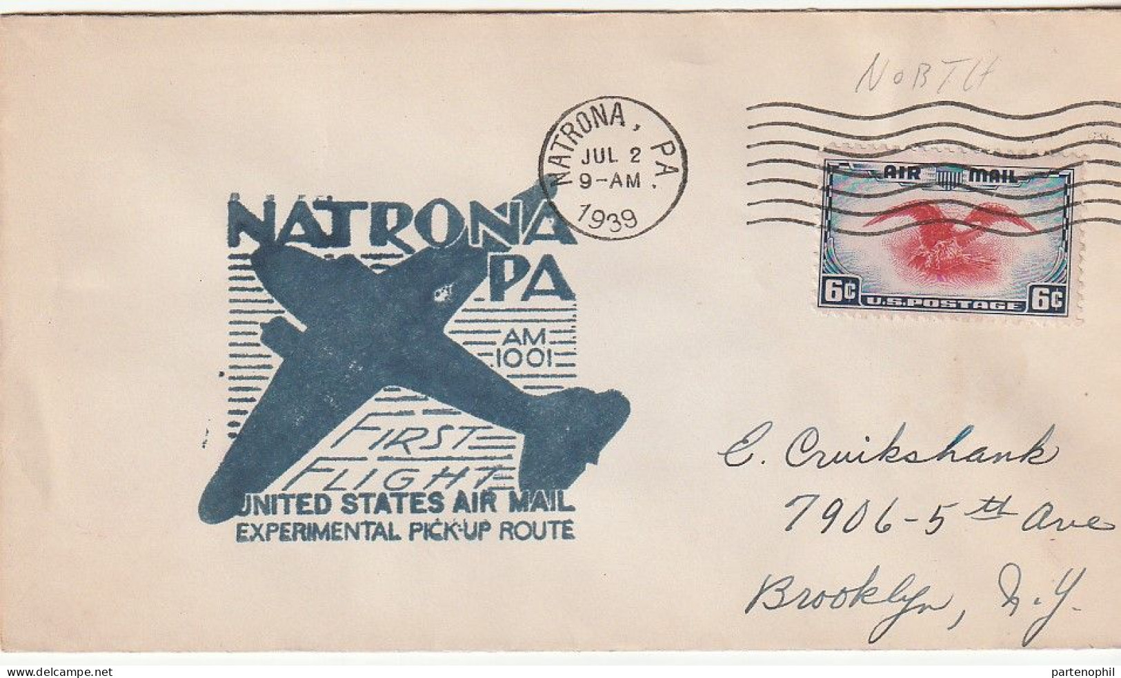 USA United States 1939 -  Postgeschichte - Storia Postale - Histoire Postale - Brieven En Documenten