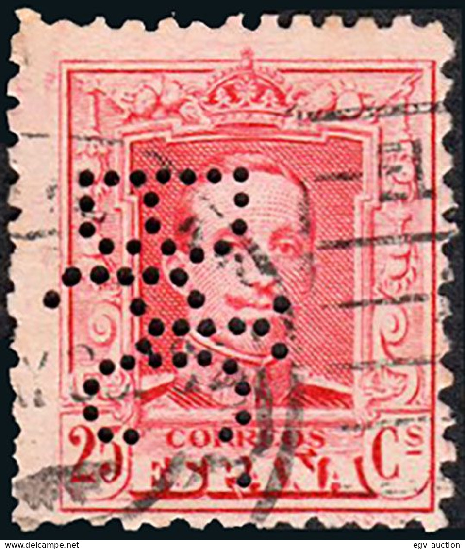 Madrid - Perforado - Edi O 317 - "BIIC" (Banco Internacional Industria Comercio) - Usati