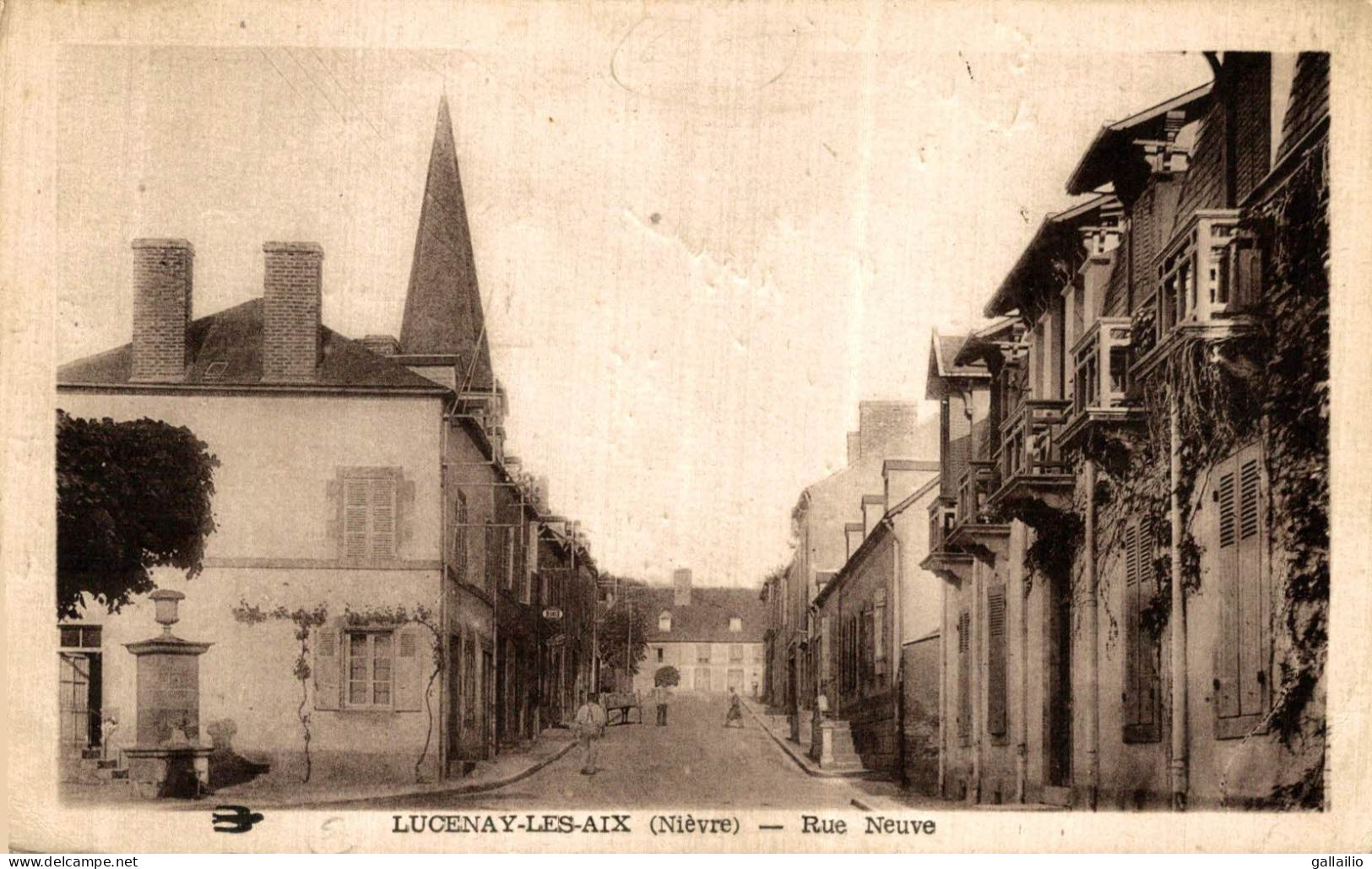 LUCENAY LES AIX RUE NEUVE - Sonstige & Ohne Zuordnung