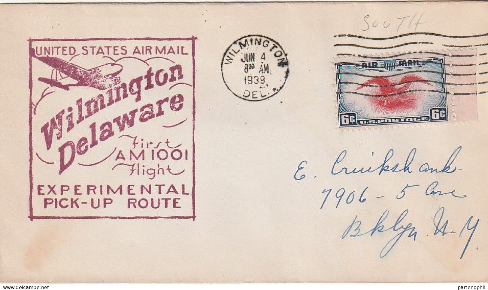 USA United States 1939 -  Postgeschichte - Storia Postale - Histoire Postale - Lettres & Documents