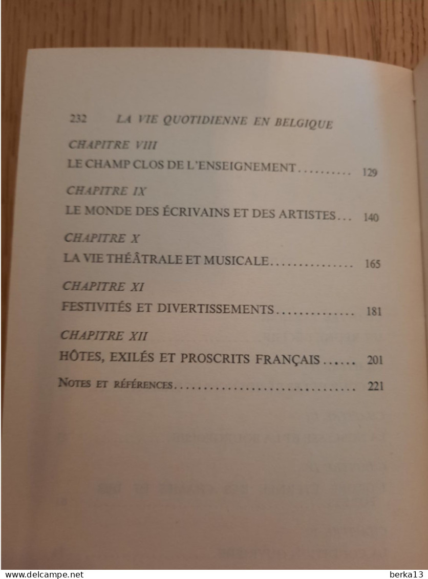 La Vie Quotidienne En Belgique Sous Le Règne De Léopold II DUMONT 1974 - Soziologie