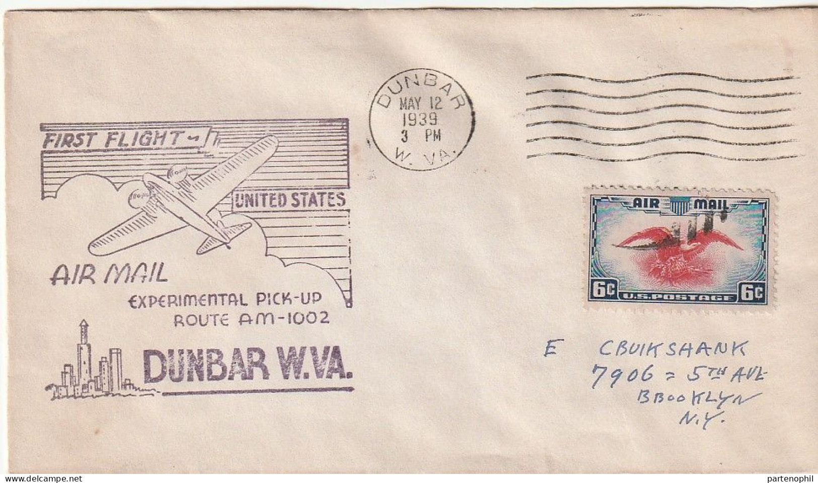 USA United States 1939 -  Postgeschichte - Storia Postale - Histoire Postale - Briefe U. Dokumente
