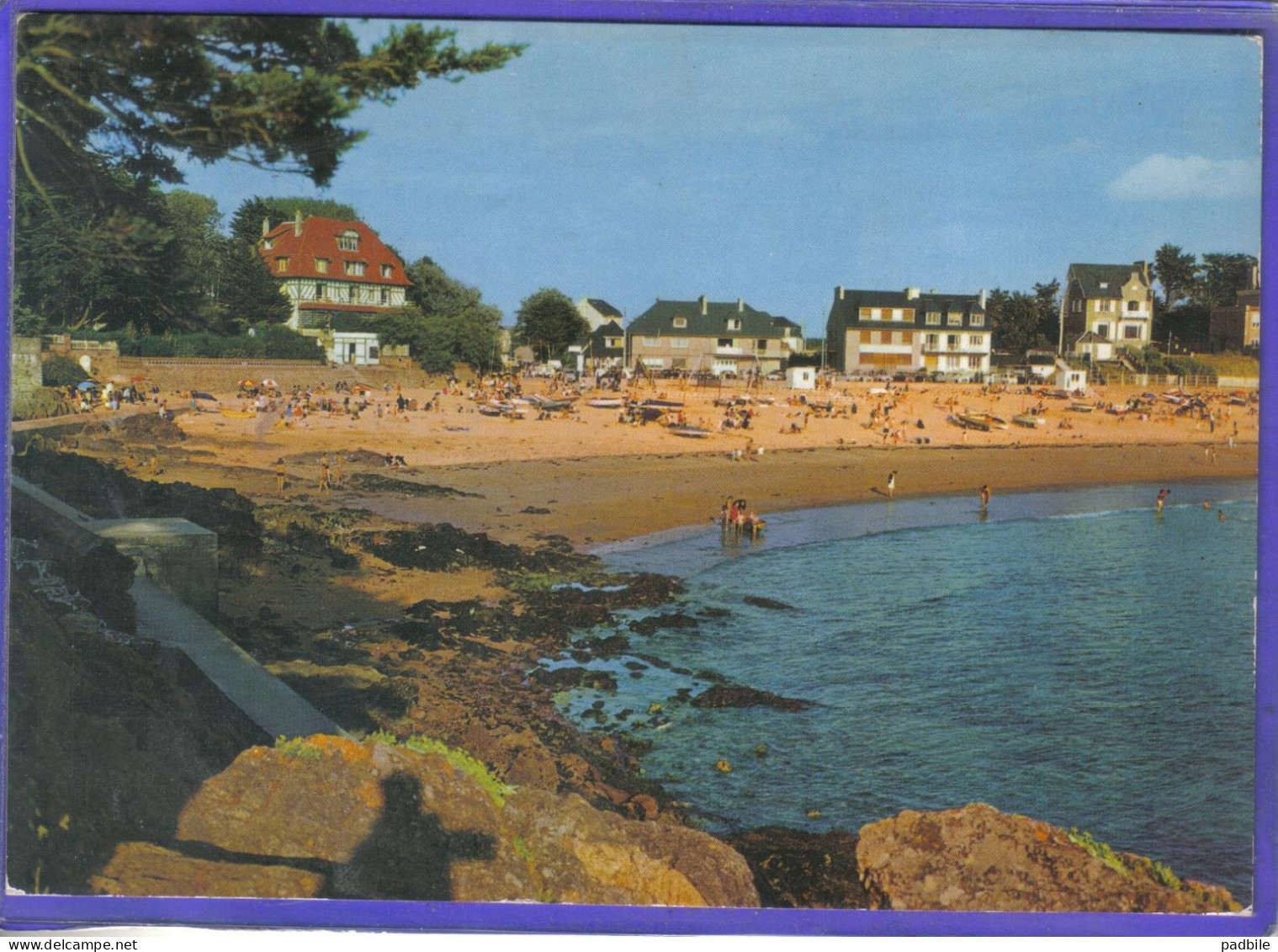 Carte Postale 35. Paramé  St-Malo  Plage Du Pont   Très Beau Plan - Parame