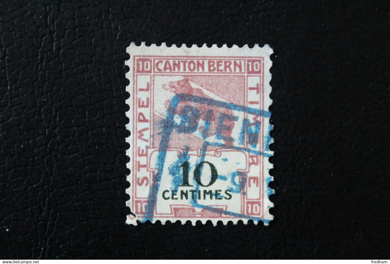 SUISSE TIMBRE FISCAL / CANTON DE BERN 10CTS OBLITERE - Fiscaux