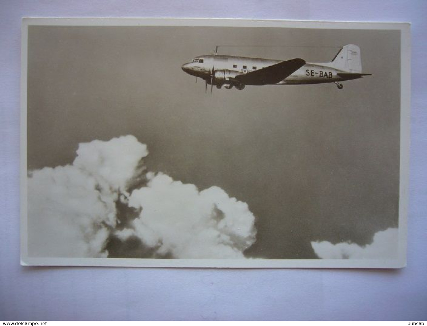 Avion / Airplane / AB AEROTRANSPORT - SWEDISH AIR LINES / Douglas DC-3 - 1946-....: Ere Moderne