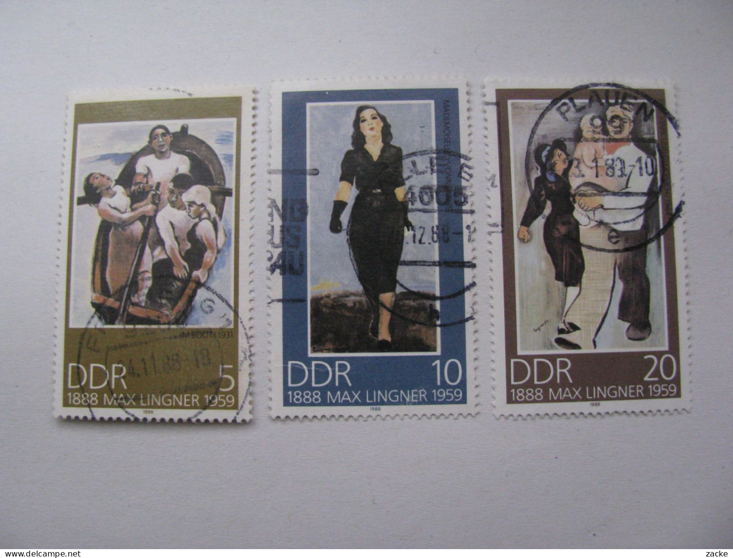 DDR  3209 - 3211  O - Used Stamps