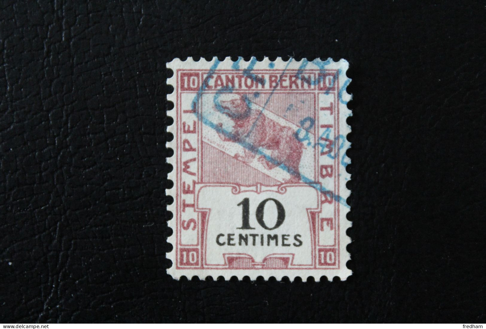 SUISSE TIMBRE FISCAL / CANTON DE BERN 10CTS OBLITERE - Revenue Stamps