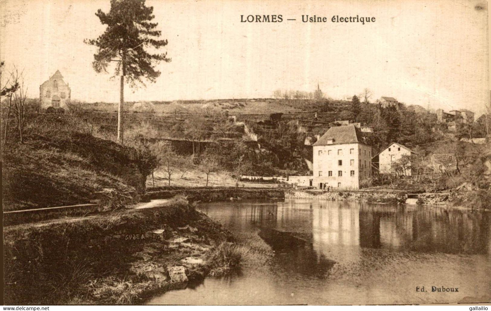 LORMES USINE ELECTRIQUE - Lormes