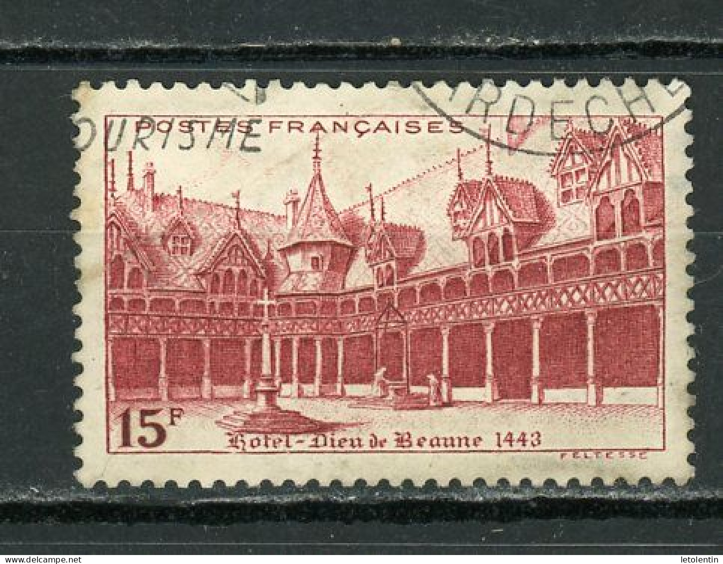 FRANCE - BEAUNE - N° Yvert 539 Obli. - Used Stamps