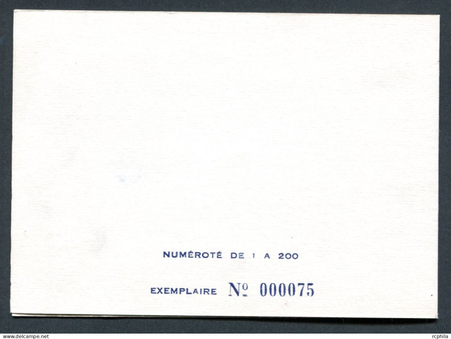 RC 27467 MAROC N° 484 / 485 U.I.T. UNION INTERN. DES TELECOMMUNICATIONS ENCART 1er JOUR TIRAGE 200 Ex SIGNÉ JEAN DANDINE - Marokko (1956-...)